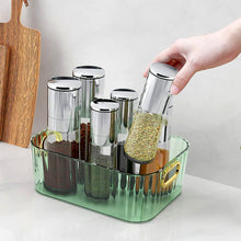 Premium Ribbed Transparent Storage Basket