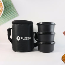 Leakproof insulated tiffin box set