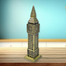 Big Ben London Clock Tower Miniature Metal Statue – Elegant Home Decor Gift