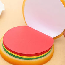 Burger Shaped Note / Sticky Notes / Memo Notes, Unique Mini Notes (Multicolor)