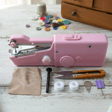 Compact handheld stitching machine
