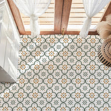 Peel & Stick 8×8 Inch Floor Tiles for Kitchen & Bathroom (10 Pc Set)