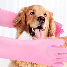 Dishwashing Gloves with Scrubber (1 Pair, 250 Gm)