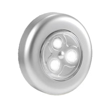 Christmas 3 Led Cordless Stick Tap Wardrobe Touch Light Lamp