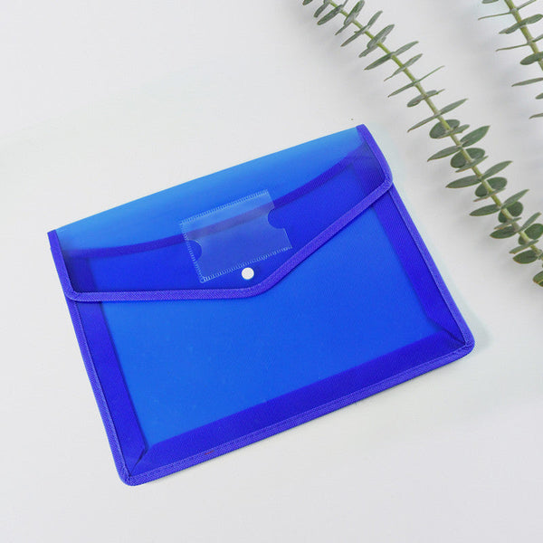 Transparent document folder set,