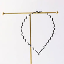 Premium Metal Zigzag Hair Bands for Men & Women (6 Pc)