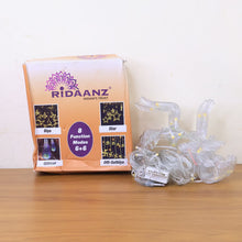 Swastik Om Curtain Decorative LED String Lights with 12 Props for Diwali & Home