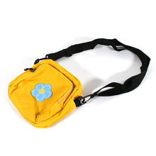 Solid Color Shoulder Crossbody Bag – Trendy Small Square Bag for Students