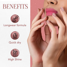 OG Beauty DazzleRose Glitter Nail Polish