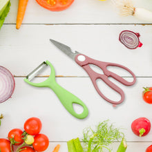 Corrugated 6 Pc Kitchen Knife Set – Professional Knives with Storage Box