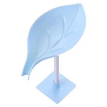 Soap Holder Leaf Shape Self Draining Dish Holder with Suction Cup