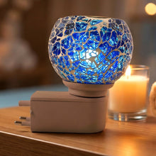 Handmade mosaic glass lamp