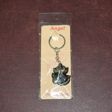 Ganesh Face Antique Black Metal Keychain (1 Pc)