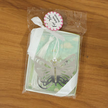 Elegant Butterfly Design Metal Bookmark (1 Pc)
