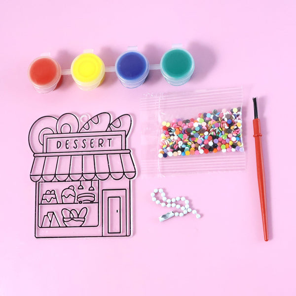 Kids painting craft activity set