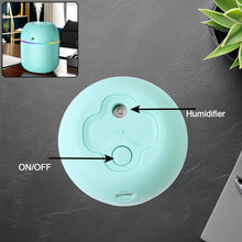 Portable Mini USB Humidifier with Light – Cool Mist & Essential Oil Diffuser (250ML)