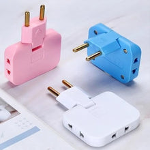 Wireless 3in1 Foldable Wall Plug Socket