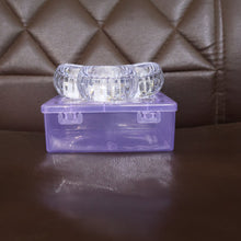 Set of 3 Heart-Shaped LED Flameless Decorative Candles