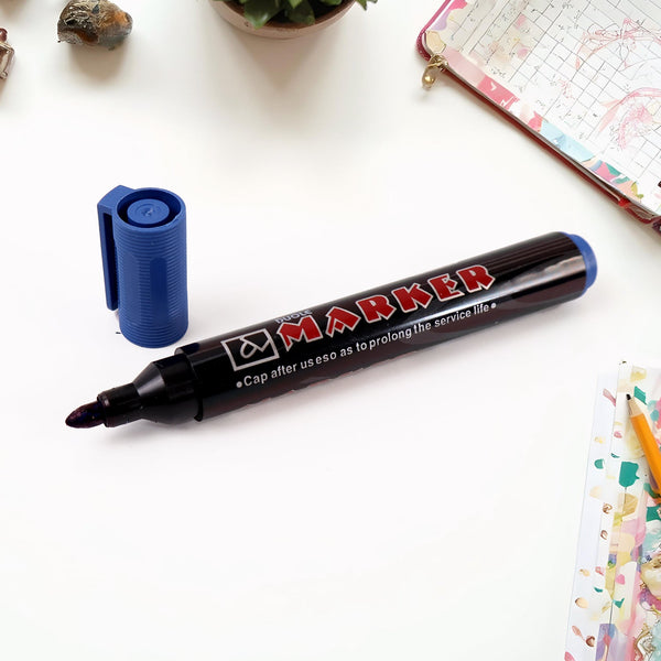Jumbo Tip Whiteboard  Blue Ink Marker (1 Pc)