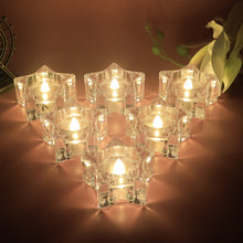 12 LED Crystal Smokeless Candles
