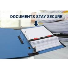 Standard File Plastic Clip – A4 Paper Holder (33×26 cm / 4 Pc)