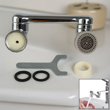 Splash Faucet Filter 180° Rotating Sprayer – Water-Saving Sink Aerator Extender