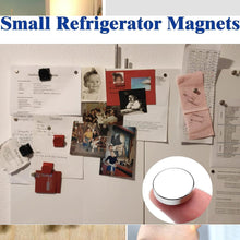 8.9mmx1.2mm Small Ferrite Silver Magnets in Disc Shape for Photo Gallery Hobby  65pc Set