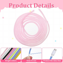 Metallic Cable Protector for Cords & Headphones (Spiral Wrap)