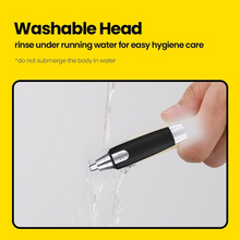 Sharp Steel Battery-Operated Ear and Nose Hair Trimmer