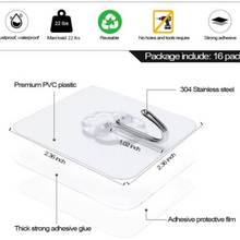 Heavy Duty Flower Adhesive Wall Hooks - (10 Pc / Set)