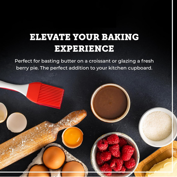 Spatula and Pastry Brush for Cake Decoration