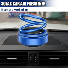 Solar Car Aroma Diffuser 360° Rotating Design, Air Freshener for Car, Home, Office