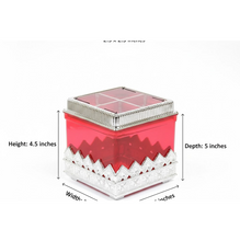 Ruby Dry fruit Storage Container - Attractive Design Box for Home & Kitchen