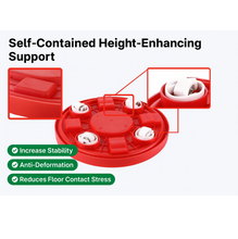 Gas Cylinder Trolley Stand with Movable Wheels