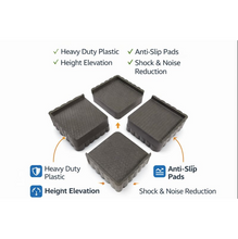 Refrigerator base Stand 4pcs, Washing Machine Stand, Furniture Base Stand, Fridge