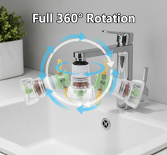 360 Degree Water Saving Faucet Expandable Water Valve Splash Regulator
