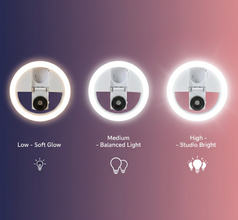 Selfie Flash Ring Light with 3 Level of Brightness (1 Pc)