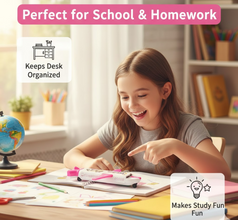 Multi-Functional Airplane-Shaped Compass Box with LED Light and Built-in Sharpener