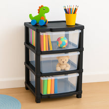 3-Layer Classic Transparent Drawer Storage Organizer