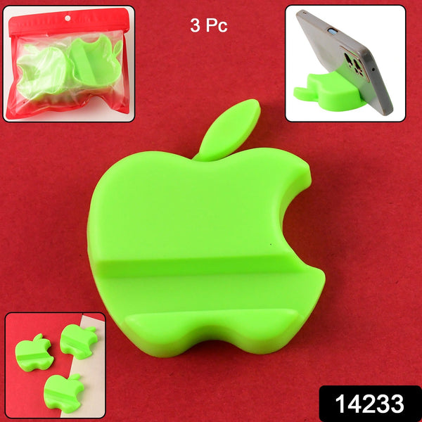 Apple Shape Mobile Phone Stand Set