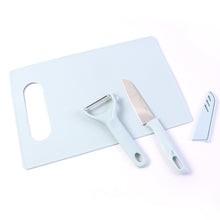 3 in 1 Kitchen Knife & Chopping Board Set (1 Set)