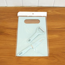 3 in 1 Kitchen Knife & Chopping Board Set (1 Set)