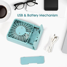 Portable Desk Fan – Big Table Fan (Battery Not Included)