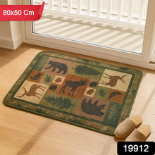 Premium Soft Anti-Slip Floor Mat - (1 Pc / 80x50 Cm / mix design / color)
