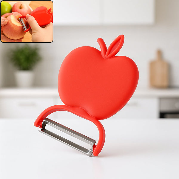 Apple Shaped Folding Vegetable Peeler for Kitchen Fruit Peeling vegetables