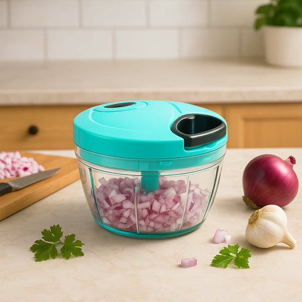 Handy Mini Plastic Vegetable Chopper