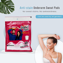 Underarms Sweat Pads Disposable Highly Absorbent Pads Cotton (Pack of 10)
