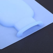 Wall Hanging Silicone Flower Pot Sticker Plant Rack for Decoration (MultiColour)