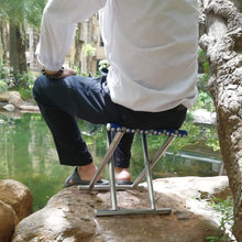 Folding Travel Stool Portable Outdoor Chair for Fishing Hiking & Picnic (1 Pc)
