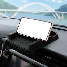 Multipurpose Car Mobile Holder for Dashboard, Anti-slip Durable Silicone Tray Dashboard Pad Storage Mat, Cell Phone Holder, Sun Glasses Stand, GPS Navigation Holder For Car